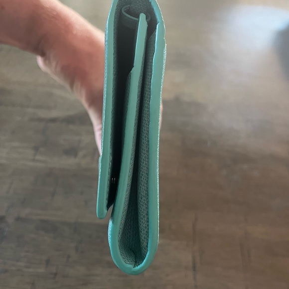 Tiffany & Co Two Way Clutch or Crossbody Leather Purse - Picture 12 of 12